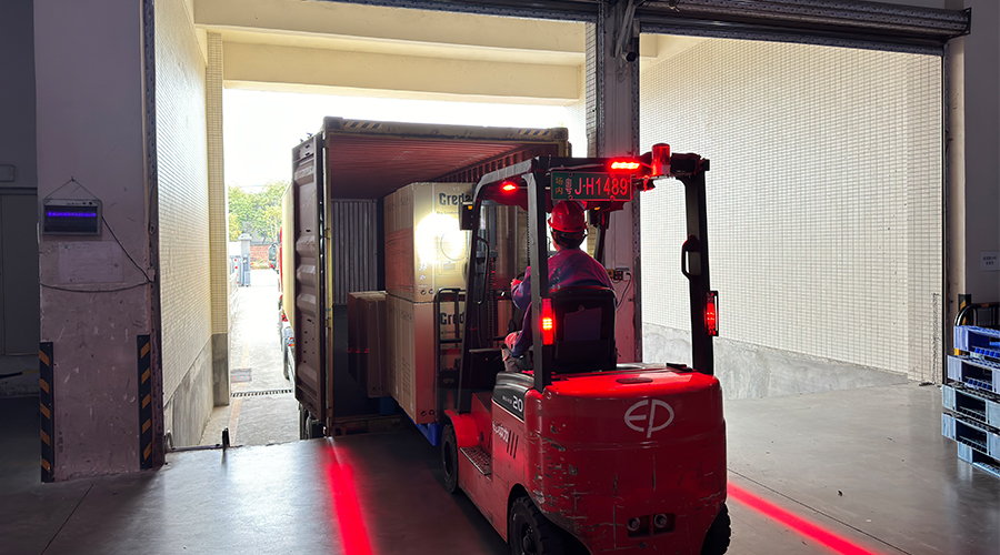 衣物烘干機(jī)出貨英國(guó)，開啟合作新篇