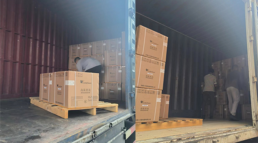 拼速度、高效率地完成國內(nèi)某知名品牌迷你洗衣機發(fā)貨