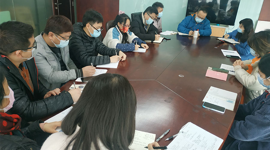 開工大吉！金環(huán)電器組織銷售部門召開動員大會