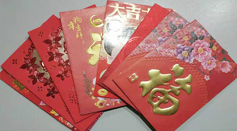 開工好彩頭！金環(huán)電器銷售部為員工派發(fā)開工紅包！