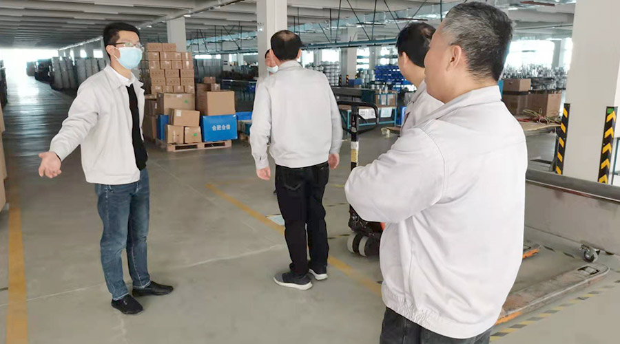 查隱患 防事故！金環(huán)電器領(lǐng)導(dǎo)開展節(jié)前安全檢查